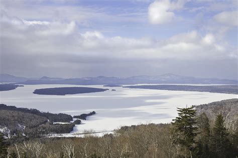 Rangeley Maine Winter Landscape Photograph by Keith Webber Jr