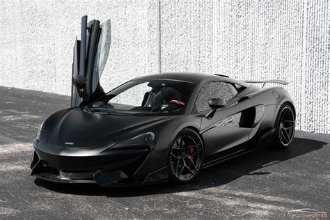 Used 2017 McLaren 570S Wrapped Matte Black, Novitec & 1016 Carbon ...