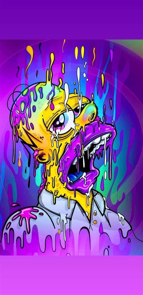 Trippy Simpsons Wallpapers - Top Free Trippy Simpsons Backgrounds - WallpaperAccess