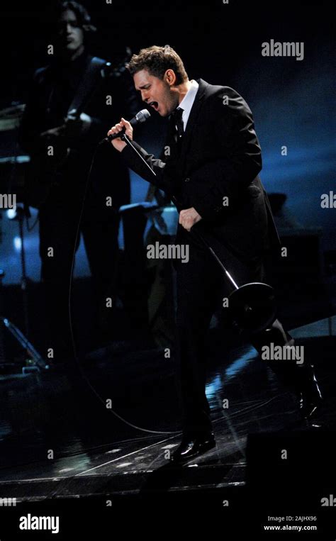 Michael buble live concert hi-res stock photography and images - Alamy