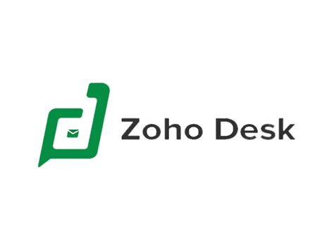 Zoho Desk logo landscape transparent PNG - StickPNG