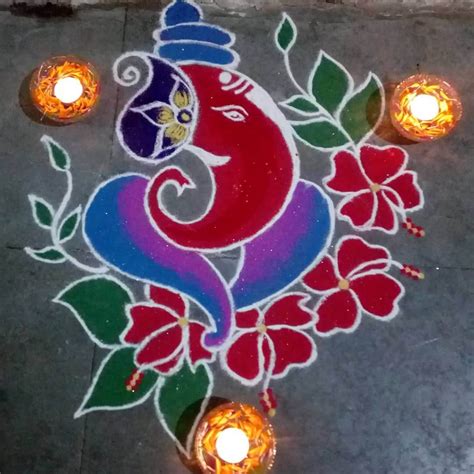 40+ Simple & Easy Diwali Rangoli Designs & Patterns to Draw in Diwali 2023
