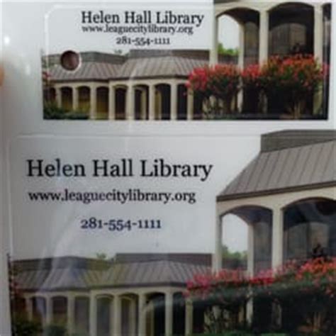 Helen Hall Library - 25 Photos & 15 Reviews - Libraries - 100 W Walker St, League City, TX ...