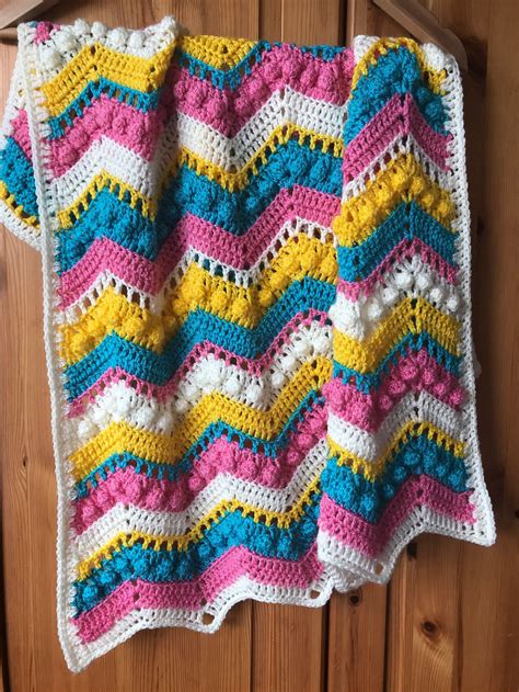 Pin on Chevron crochet blanket pattern