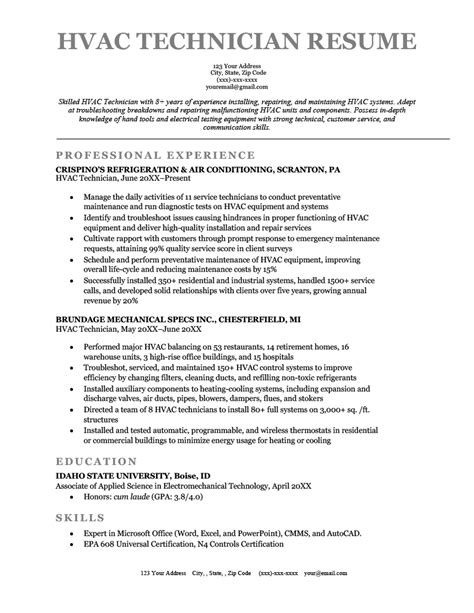 Pipefitter Resume - Sample, Template, and 20 Skills to List