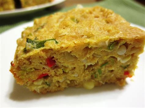 Savory Cornbread with Leeks and Cherry Peppers | Babaganosh