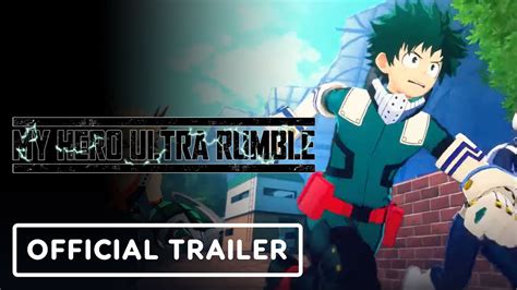 My Hero Ultra Rumble - Official Launch Trailer - Panic Dots