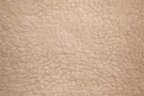 Tan Fleece Faux Sherpa Wool Fabric Texture Picture | Free Photograph | Photos Public Domain