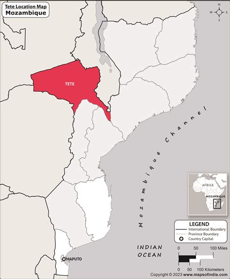 Where is Tete Located in Mozambique? | Tete Location Map in the Mozambique