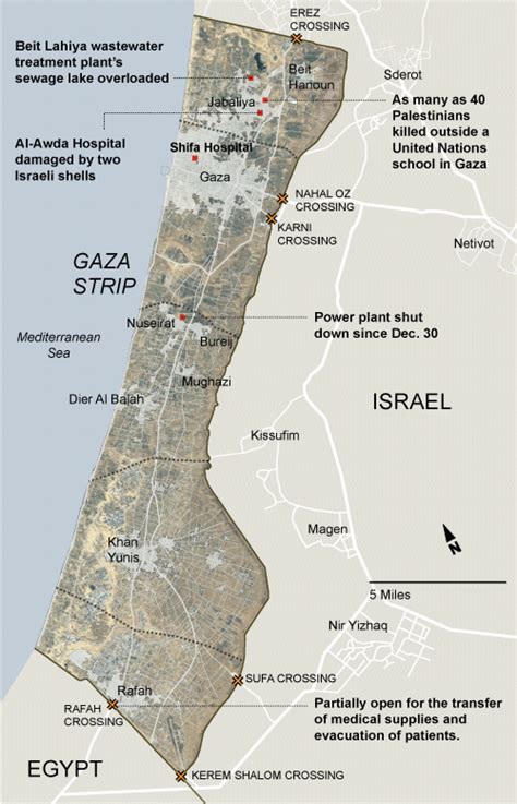 Conflict in Gaza - Interactive Graphic - NYTimes.com