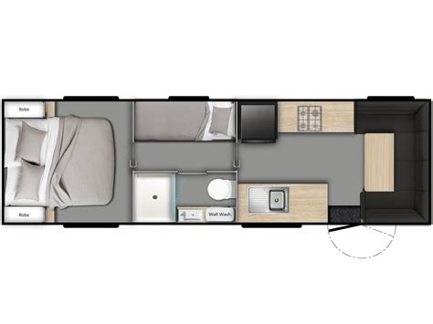 Customisable Caravan Layouts - Spinifex Caravans