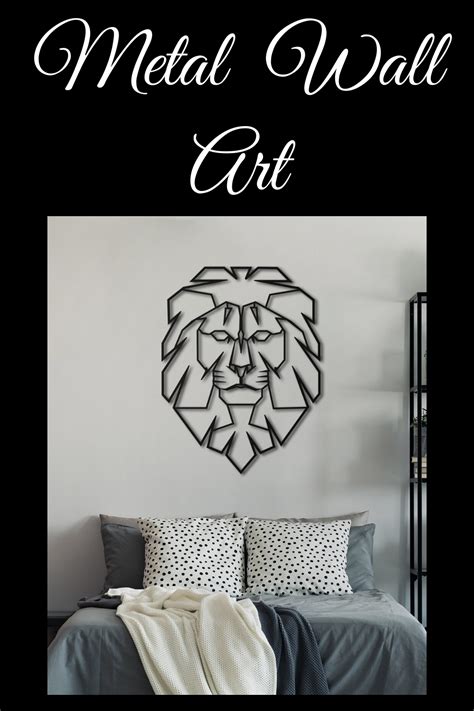 Lion Metal Wall Art | Metal wall art, Wall art, Art