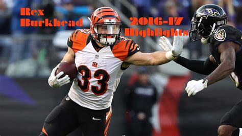 Rex Burkhead 2016-17 Highlights - YouTube