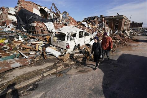 AP Gallery: Tornado devastation in Mayfield, Kentucky