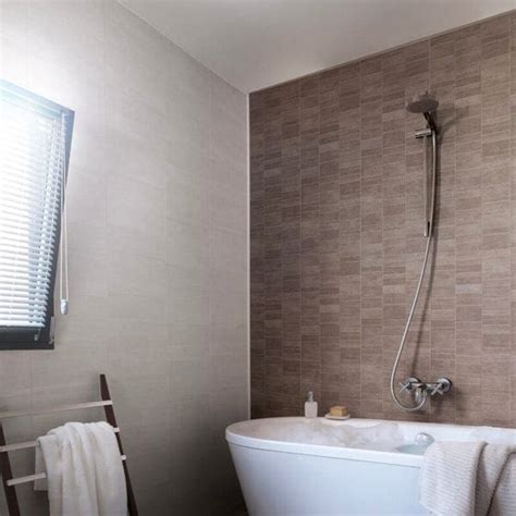 White Tile Effect PVC Wall Panels | Bathrooms & Kitchen | Targwall