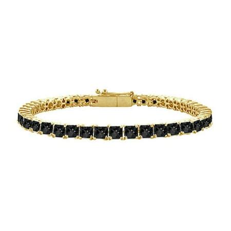 Precious Stone - Black Diamond Tennis Bracelet with 2 CT Black Diamonds - Walmart.com