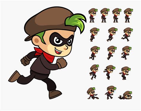 2D Game Character Sprites Free - Fotomuslik