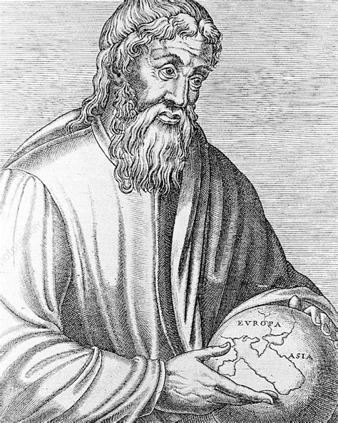 Strabo, Greek geographer - Stock Image - H419/0356 - Science Photo Library