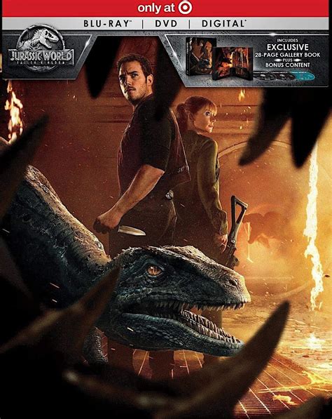 Jurassic World: Fallen Kingdom Blu-ray / DVD / Digital HD 3-DISC LIMITED EDITION: Amazon.ca: DVD