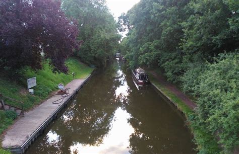 Wheaton Aston to Little Onn. An evening stroll beside the Shropshire ...