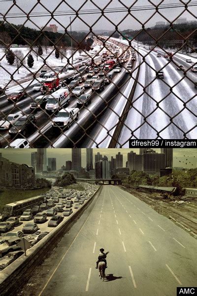 This Atlanta Snow Storm Traffic Jam Reminds Us Of Something... | HuffPost