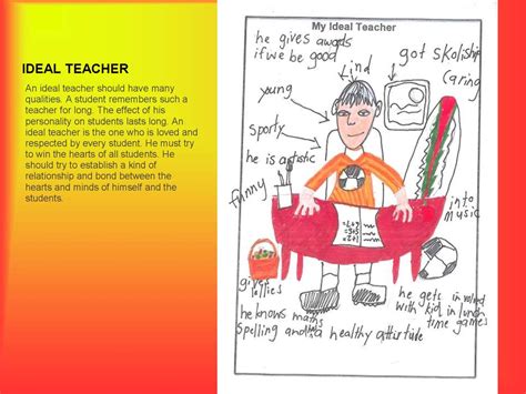 My ideal teacher - online presentation