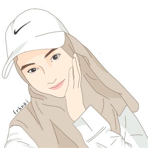 Pin oleh dilly di •Hijabi fashion• | Ilustrasi karakter, Menggambar ...