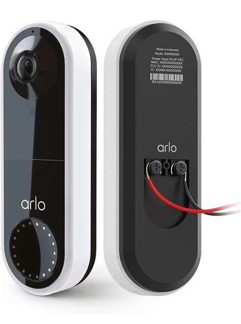 Arlo Essential Wired Video Doorbell, Furniture & Home Living, Security ...