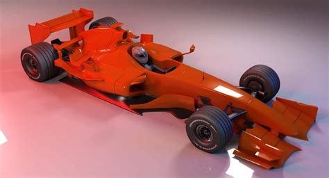 Generic Formula 1 Race Car - 3D Model by Giimann