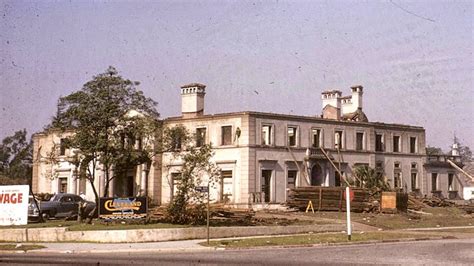 The Norma Desmond mansion from “Sunset Boulevard” being demolished, 641 S. Irving Blvd, Los ...