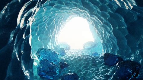 3D model cave ice frozen - TurboSquid 1690409