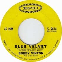 "Blue Velvet" by Bobby Vinton | Daily Doo Wop