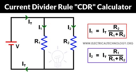 Current Divider Rule Calculator - CDR Examples & Calculations in 2021 | Electronic engineering ...