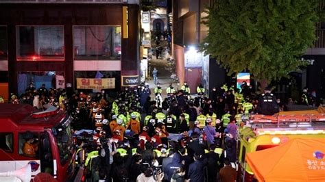 Videos of Seoul stampede capture chaos, panic amid Halloween festivities | World News ...