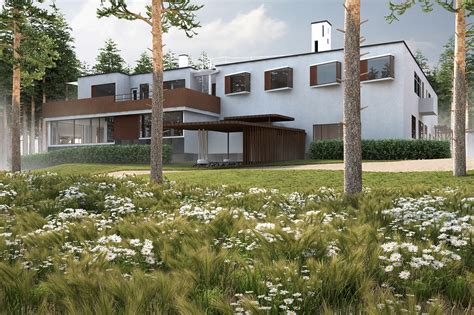 Alvar Aalto, Villa Mairea on Behance