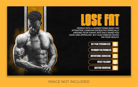 Premium PSD | Gym Banner Design Template