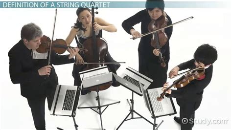 String Quartet Definition, History & Instruments - Lesson | Study.com