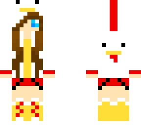 Chicken Girl | Minecraft Skins