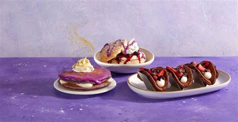 ‘Whimsical’ menu at IHOP features ‘Wonka’ inspired purple pancakes ...