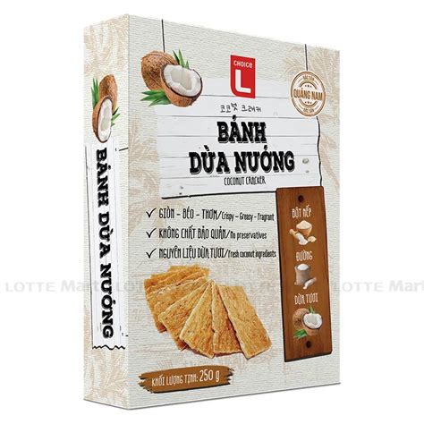 Bánh Dừa Nướng Choice L 250G