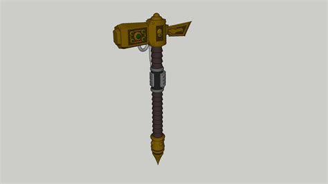 Warhammer 40K Thunder hammer | 3D Warehouse