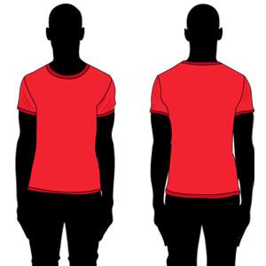 Red T Shirt Template - ClipArt Best