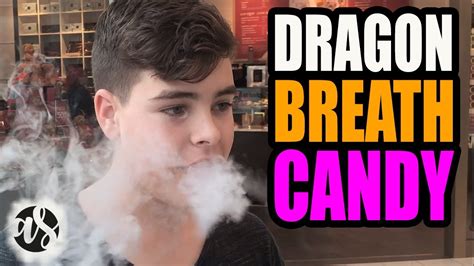 FIRST Time Dragon Breath LIQUID NITROGEN Candy - Should You Try It? - YouTube