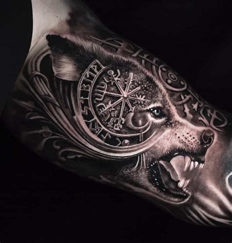 The Viking Wolf: 30+ Fenrir Tattoo Ideas