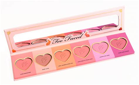 Too Faced Love Flush Blush Palette Review, Photos, Swatches