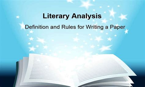 Literary Analysis Essay: 4 Easy Steps for Writing a Paper – Wr1ter