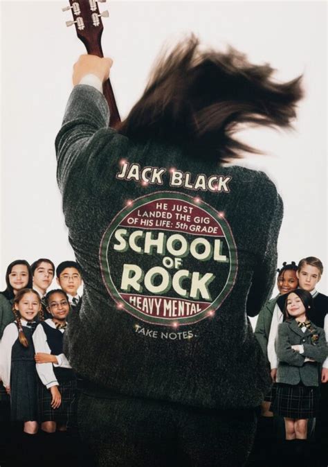 School of Rock Movie Poster - Classic 00's Vintage Poster Print - prints4u