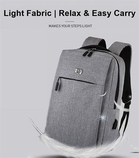 HP 15.6" Unisex Multipurpose Laptop Backpack with USB Charging Port ...