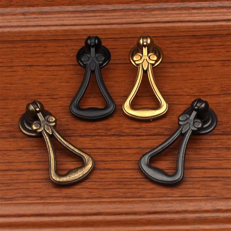 Brass Black Gray Antique Bronze Cabinet Pulls Drawer Pulls | Etsy