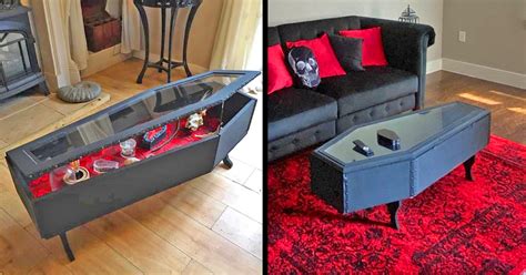 Handmade Coffin Coffee Table - Coffee Table Design Ideas